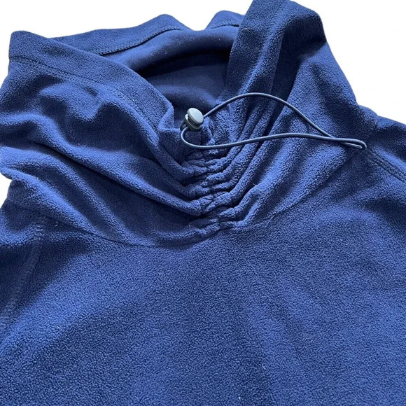 Atmosphere Blue Cowl Neck Fleece Sweater 6 - Picture 2 of 3